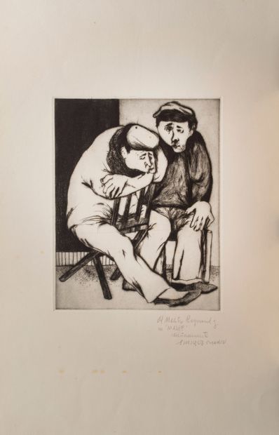 null Marin Munoz Enrique (1935-2020)


The two peasants; The old puppeteer


Etching...