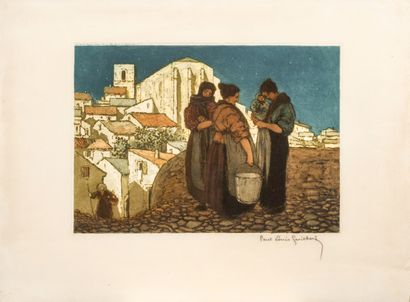 null Guilbert Paul Louis (1886-?)


The Village in the Night


Aquatint in color


on...