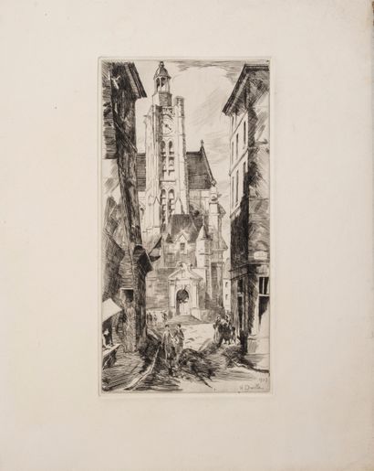 null Deville Henri Wilfrid Joseph (1871-1939)


Four engravings of churches and cathedrals...
