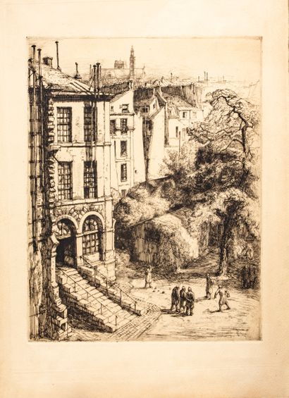 null Heymann Charles (1881-1915)


Courtyard of the old Hôtel Dieu


Etching


Known...