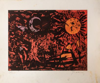 null Prassinos Mario (1916-1985)


The moon and the sun


Aquatint


Signed lower...