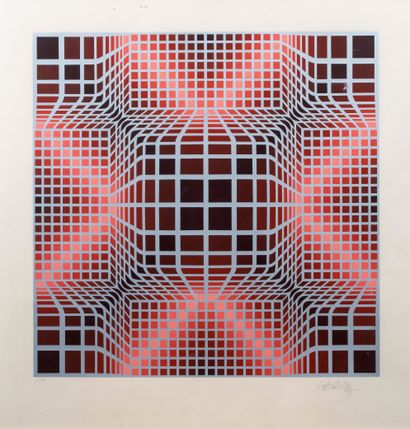 null Vasarely Victor (1906-1997)


Composition


Silkscreen in color


Numbered 65/70,...