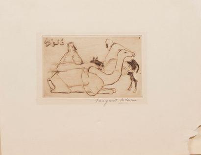 null 
Delorme Marguerite (1876-1946)






Camels






Three engravings






Haasen...