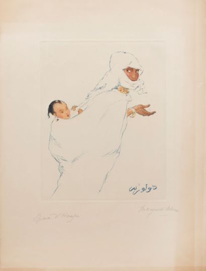 null 
Delorme Marguerite (1876-1946)






Maternity 






Two engravings






Proofs...