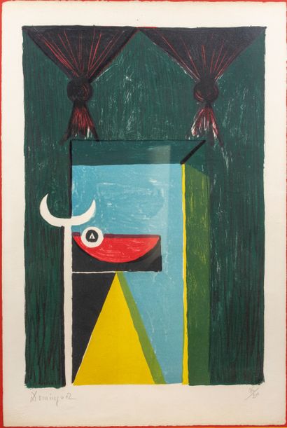 null Dominguez Oscar (1906-1957)


Tauromaquia, 1950


Lithographie en couleur


vélin...