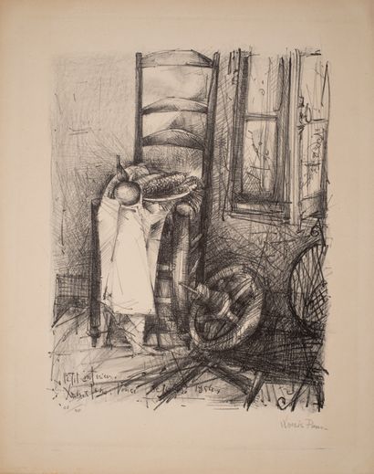 null Pons Louis (1927-2021)


Small interior


Lithograph


Signed, dated 1954, numbered...