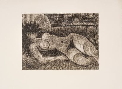 null Gromaire Marcel (1892-1971)


The Draughtsman, 1958


Etching


on Arches vellum


Artist's...