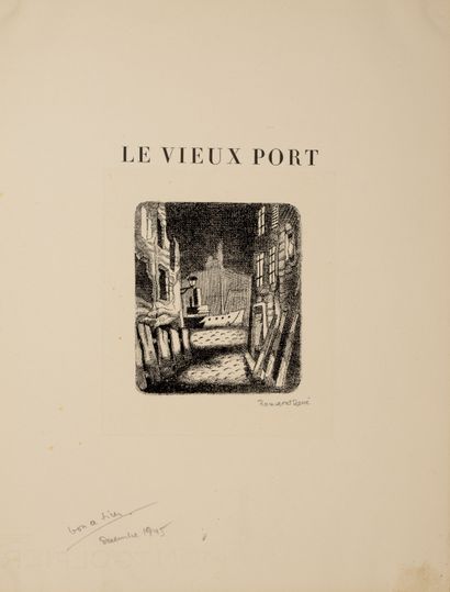 null Rouveret René (?)


Le vieux port, livre de Cendrars Blaise, comprenant des...
