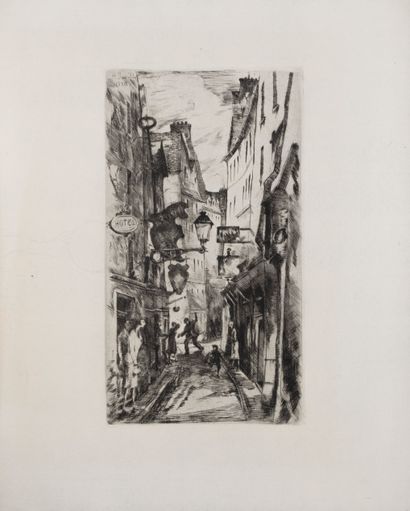 null Deville Henri Wilfrid Joseph (1871-1939)


La rue Brise-miche, la rue Quincampois,...