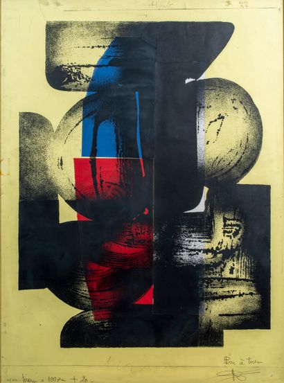 null Kijno Ladislas (1921-2012)


Composition


Lithographie et collages


Bon à...