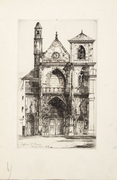 null Deville Henri Wilfrid Joseph (1871-1939)


Quatre gravures d'églises et de cathédrales...