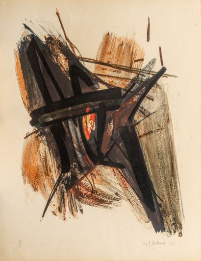 null Arthur-Bertrand Huguette (1902-2005)


Untitled


Lithograph


vellum


Signed...