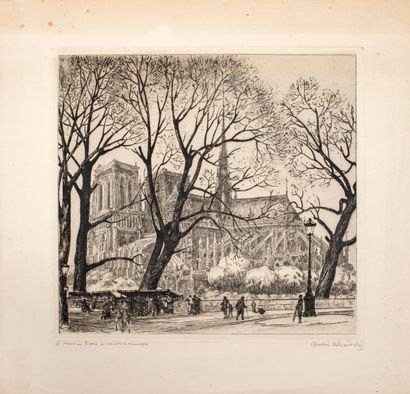 null by Szekely de Doba André (1877-1945)


Notre Dame de Paris seen from the quays


Etching


Signed...