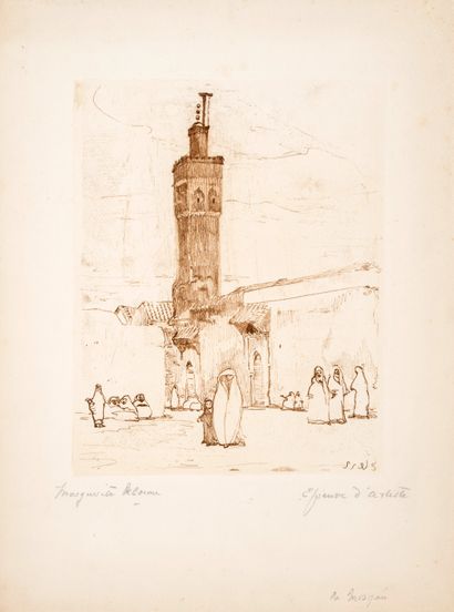 null 
Delorme Marguerite (1876-1946)






Le marché et le Minaret






Trois gravures






Epreuves...