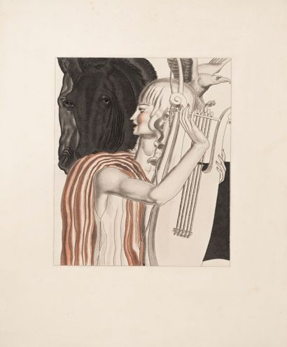 null Dupas Jean (1882-1964)


Orphée


Gravure en couleur sur vélin crème avec trous...
