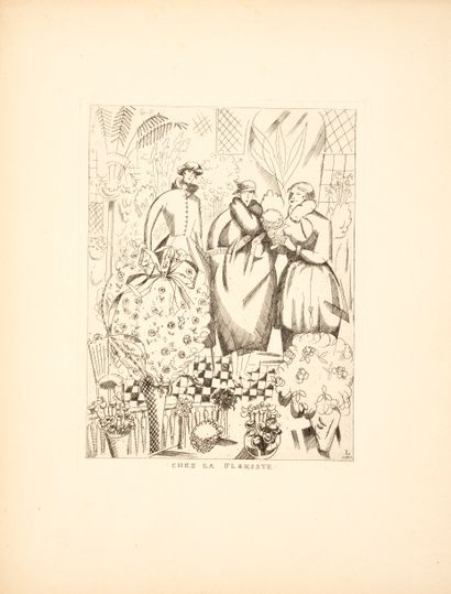 null Laboureur Jean Emile (1877-1943)


At the Florist's


Etching on wove paper


Dated...