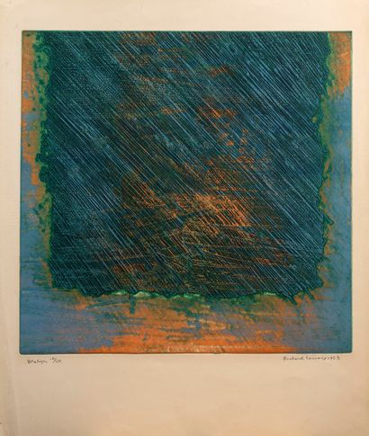 null Lacroix Richard (1939)


The monsoon


carborundum


Titled, signed and numbered...