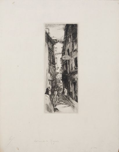 null Deville Henri Wilfrid Joseph (1871-1939)


The rue Brise-miche, the rue Quincampois,...