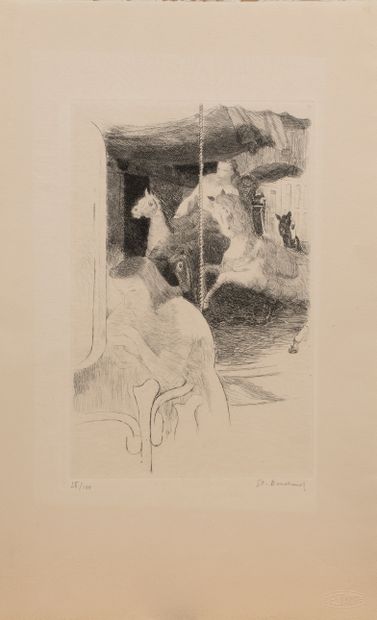 null Lacoste Charles (1870-1959)


La Seine à Paris


Lithographie sur papier L'estampe...