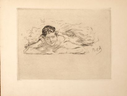 null Artist not identified 


Reclining woman; composition


Two engravings by different...