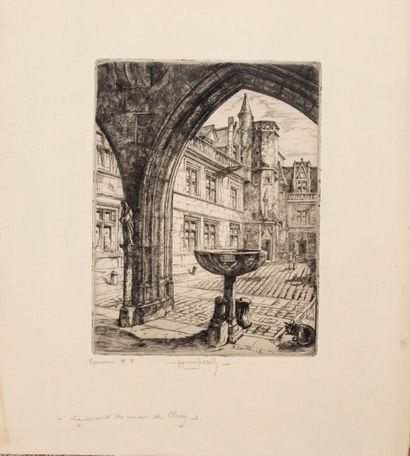 null Deville Henri Wilfrid Joseph (1871-1939)


Four engravings of churches and cathedrals...