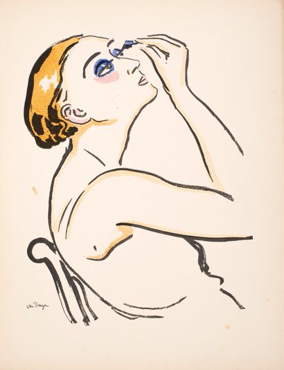 null Van Dongen Kees (1877-1968)


The Rimmel, woman putting on make-up


Stencil...