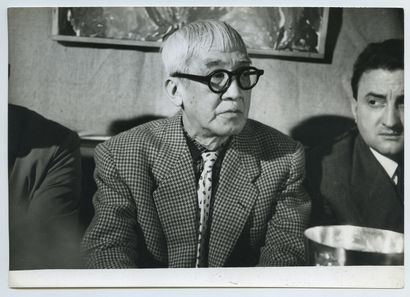 null Tsugouharu ou Léonard FOUJITA (1886-1968), peintre, dessinateur et graveur....