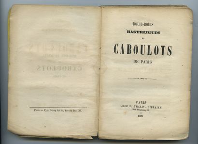 null PARIS PLAISIRS. Caboulots - Souvenirs de Paris von Erynnerung - Les Amours Galanteries...