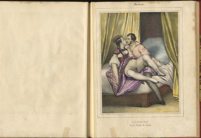 null [Achille DEVERIA]. La Bibliothèque des romans. Une veillée de jeune fille. 1840....