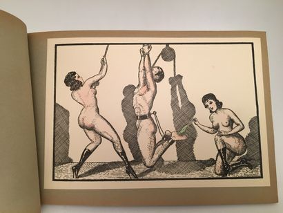 null Realistic scenes. Flagellation, Masochism, Tortures. Éditions du Couvre-Feu,...