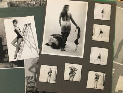 null 
[Divers photographes]. Mode, nu, lingerie, spectacle et divers. Plusieurs centaines...