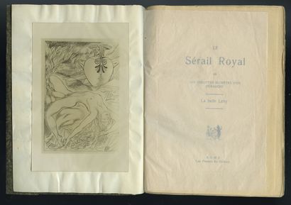 null CURIOSA. The Royal Seraglio. The Belle Letty. Rome, Vatican Press. In-12 of...