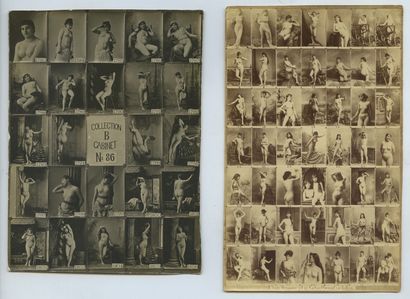 null [Unidentified photographers]. Studies for artists. 6 catalogue plates, reference...