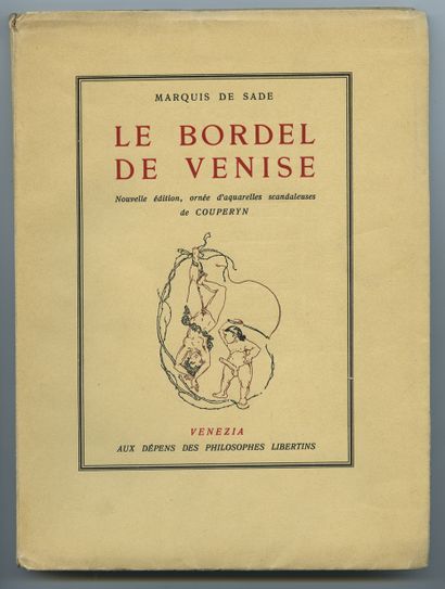 null Marquis de SADE – [Géo A. DRAINS]. Le Bordel de Venise, nouvelle édition, ornée...