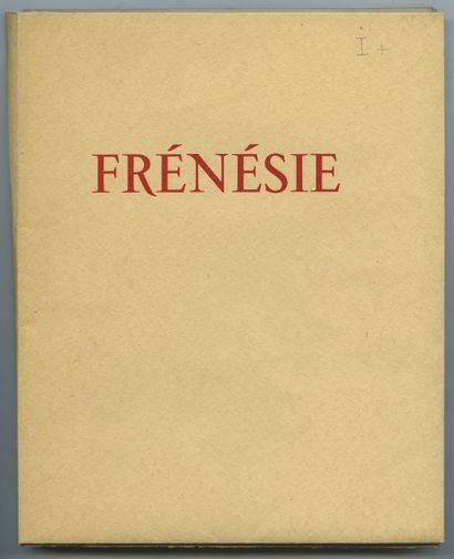 null [MORISOT] SAINT-DESMOTOME. Frénésie ou un fric-frac au bois poème pastoral et...