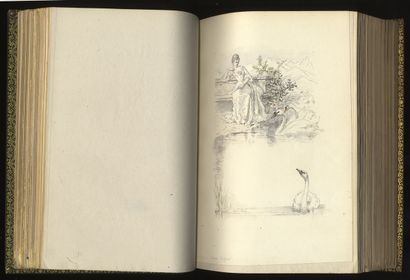null 112 ORIGINAL DRAWINGS BY GUSTAVE FRAIPONT. Émaux et Camées, by Théophile Gautier....