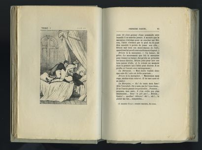 null [André Robert ANDRÉA DE NERCIAT (1739-1800)]. Le Diable au corps, orné de 36...