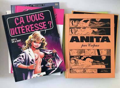 null ADULT COMICS. 32 various albums.