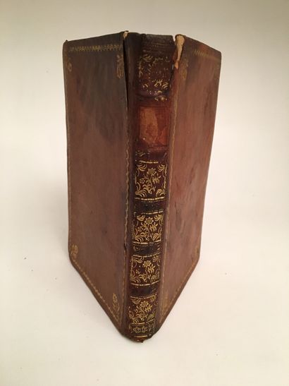 null L'Art de jouir. Cythère, 1751. In-12 de 136 pages, veau brun, dos à nerfs orné,...
