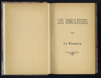 null [5 ouvrages d'Alphonse MOMAS] LE NISMOIS. Fleurs de luxure. Paris-Bruxelles,...