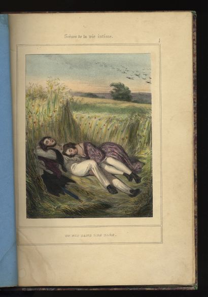 null VERY RARE IN 1890! [Paul GAVARNI (1804-1866)]. Scenes of private life, six drawings...