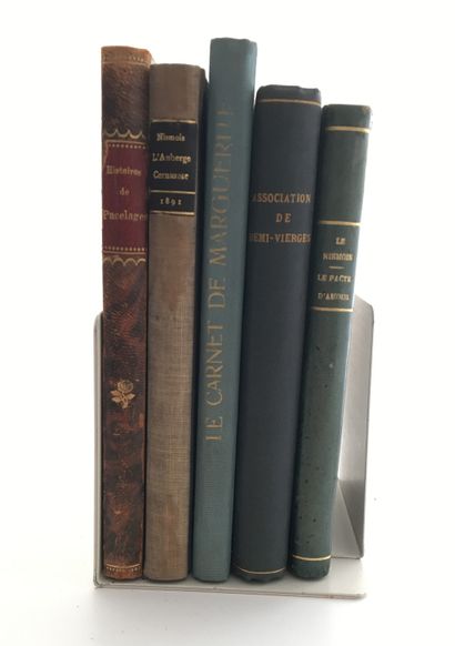 null [5 ouvrages d'Alphonse MOMAS, sous différents pseudonymes] LE BORDELAIS. Le...