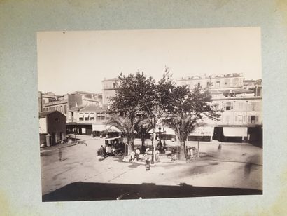 null OLD PHOTOGRAPHS OF ALGERIA. Algiers, Blida, etc. General views, scenes and types,...