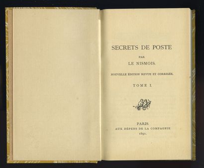 null [5 ouvrages d'Alphonse MOMAS] LE NISMOIS. Secrets de poste. Nouvelle édition...