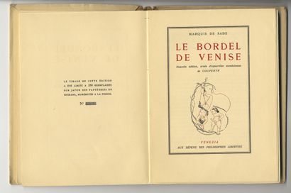 Marquis de SADE – [Géo A. DRAINS]. Le Bordel...