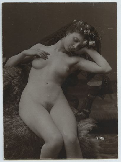 null [Unidentified Photographers]. Academies, ca. 1900-1930. 7 vintage silver prints,...