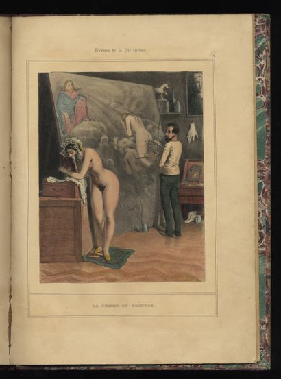 null RARISSIME EN 1890 ! [Paul GAVARNI (1804-1866)]. Scènes de la vie privée, six...