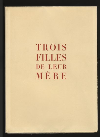 null [Pierre LOUŸS] P. L. 3 Filles de leur mère. This work was produced exclusively...