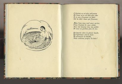 null [Georges OLTRAMARE]. Half-body. Poems by the Chevalier des Couches. Drawings...