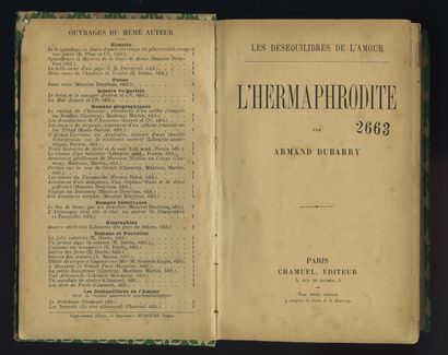 null [Edmond DUMOULIN] E. D., author of Mes Amours avec Victoire. The Countess of...